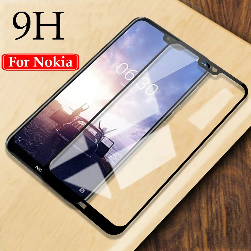 

9H Tempered Glass For Nokia 2.2 3.2 4.2 Screen Protector 2.5D For Nokia X6 X5 X3 2.1 3.1 5.1 6.1 7.1 7 Plus 2018 Protective Film