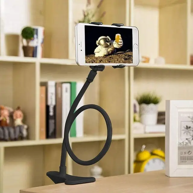 Desk Bed Table Mobile Phone Holder Clip Phone Stand Bracket Arm Holder Lazy Long Flexible For