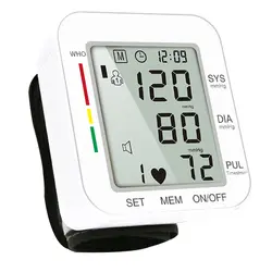 Красоты и здоровья крови Давление монитор Heart Beat Meter машина тонометр для измерения автоматический бытовой монитор здоровья