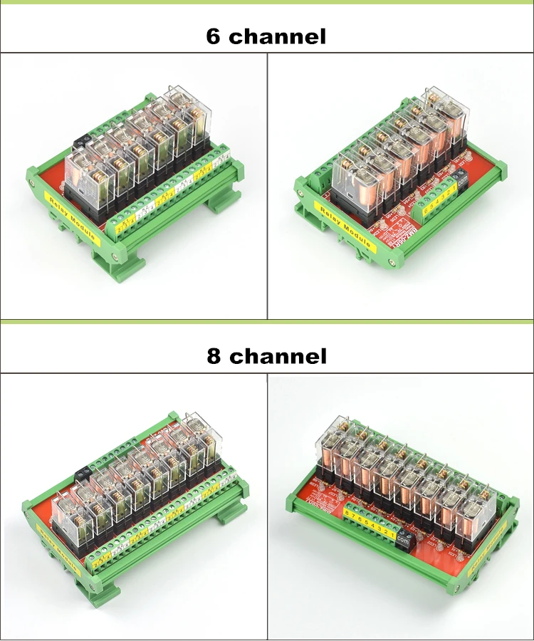 Módulo de Relé de Interface Amplificador de Isolamento Canais Rail Mount Omron G2r-1 v 24 dc Pnp Npn Plc Compatível Sinal Board 12 Din 6 Relé de Interface PNP NPN PLC compatível