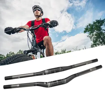 

31.8mm Ultralight Carbon Fiber Bicycle Handlebar MTB Mountain Road Bike Carbon Handlebar 600mm 700mm 720mm Flat Bar Riser Bar