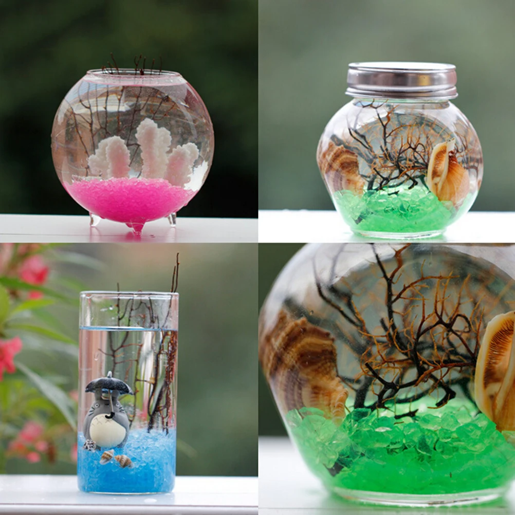 

1Bag Micro Landscape Garden Decoration Sand Aquarium Water Fountain Figurine Mini Stone Miniatures Terrarium Ornament