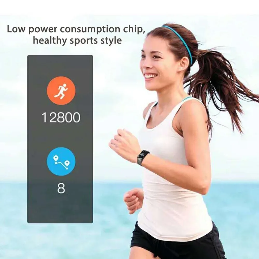 Браслет для мониторинга здоровья, фитнес-браслет, время сообщений, SmartBand SmartWatch для huawei Honor 8X9 10 20 lite, мобильный аксессуар