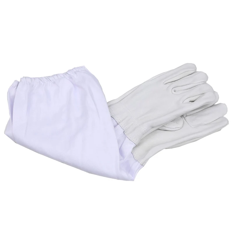 Beekeeper Gloves Beekeeping Tools Beekeeping Accessories Beekeeping Sheepskin Gloves 1 Pair For Professional Apiculture