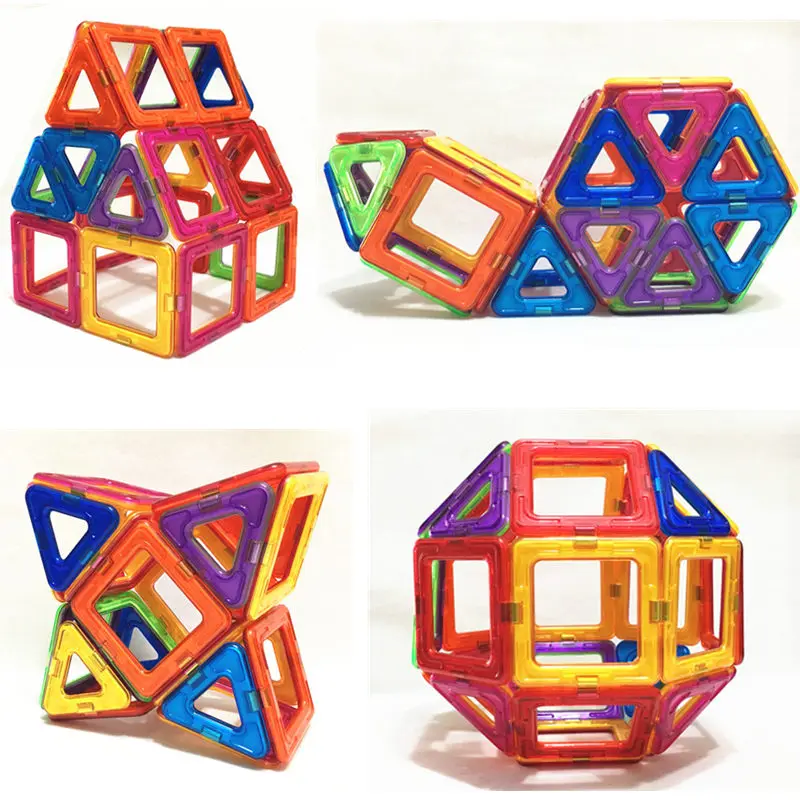 Замок из магнитного конструктора схема