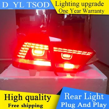 

Car Styling for New VW US Passat B7 Taillight 2012 2013 2014 2015 Passat LED rear lamp DRL+Turn Signal+Brake+Reverse