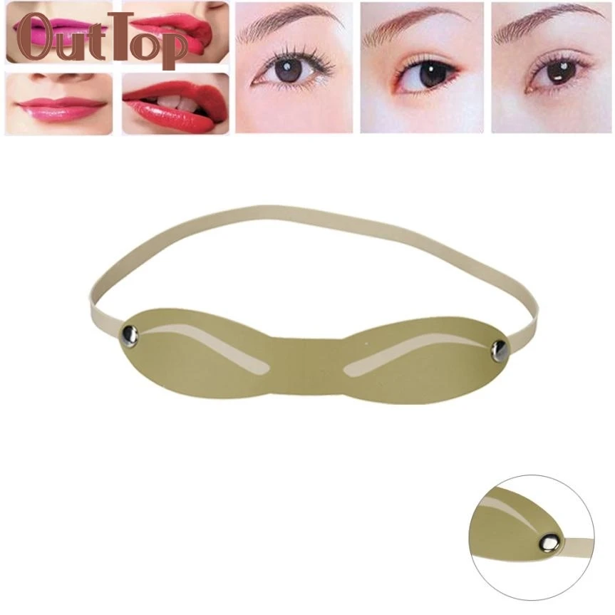 

Microblading Reusable Makeup Brow Tattoo Card Eyebrow Guide Tools 0328A