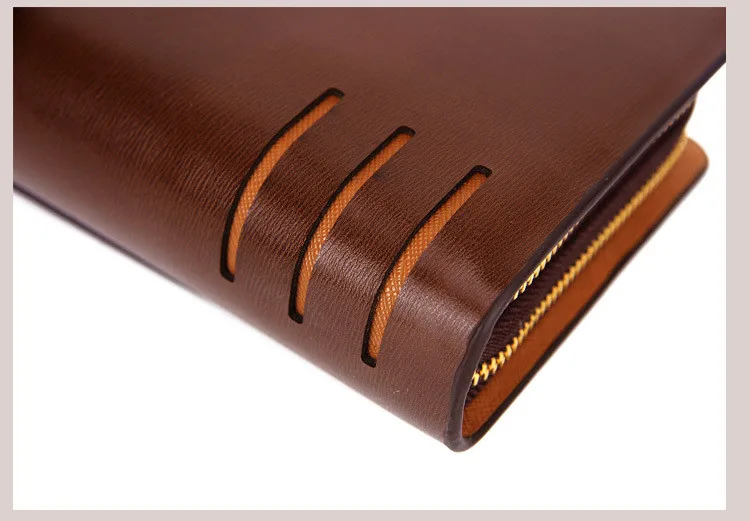 Clássico PU Homem bolsa de Negócios de