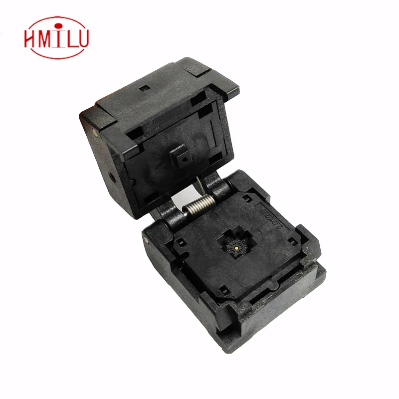

QFN20 MLF20 WLCSP20 Burn in Socket Adapter Pitch 0.4mm IC Body Size 3x3mm IC549-0204-005-G Clamshell Test Socket