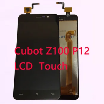

RYKKZ 5.0 Inches For Cubot Z100 P12 LCD Display With Touch Screen Digitizer Assembly Replacement With Tools Gold Black Color