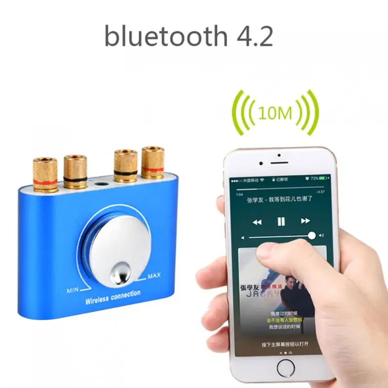 12 V Цифровой Bluetooth Малый 2,0 мини усилитель мощности динамика с 3,5 мм аудио разъем и usb-разъем, питание от сети для ноутбука/MP3/телефон