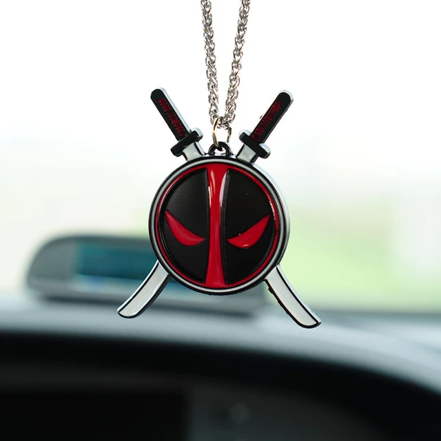 Miroir de rétroviseur pour casque, mignon, dessin animé, décoration  intérieure d'automobile, accessoires d'ornement, pendentif de voiture -  AliExpress