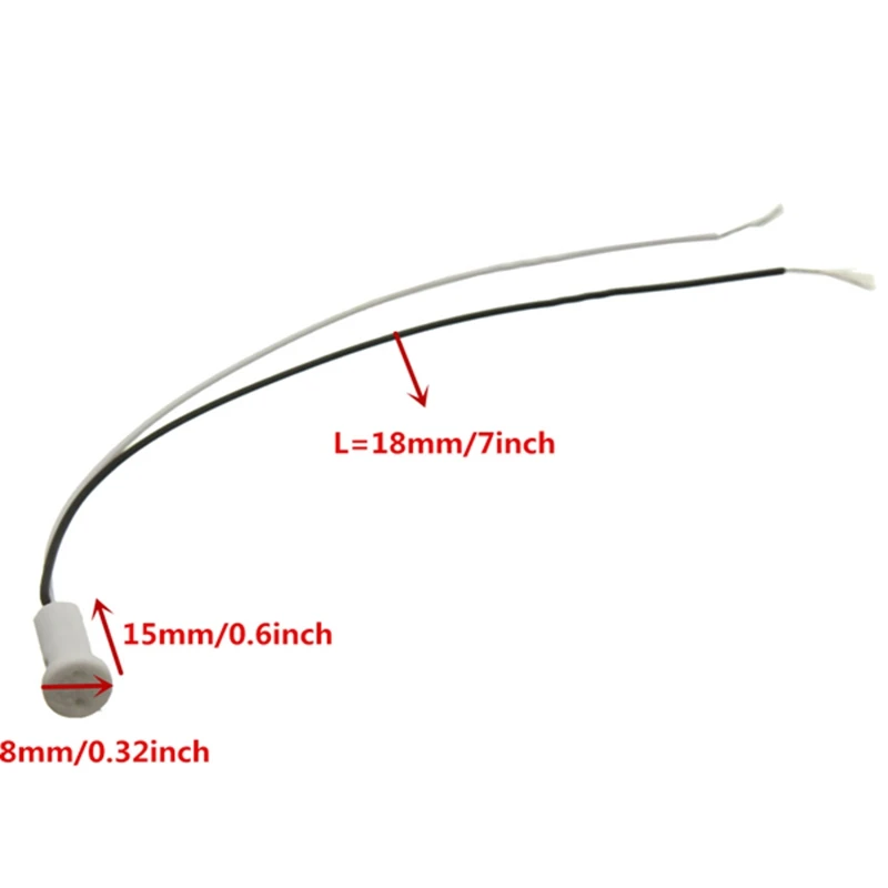10 шт. G4 Базовая розетка специальный керамический g4 держатель головки провода разъем G4 керамическое s основание патронов комплект