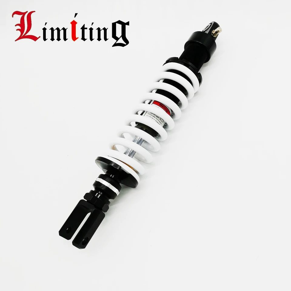 

Universal 375mm/435mm motorcycle rear shock absorber Motorbike rear suspension adjustable rebound damping inflatable air damping