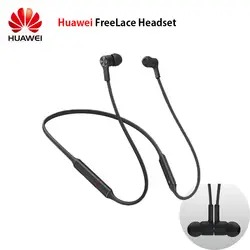 Оригинальный huawei FreeLace спортивные водостойкие внутриканальные Bluetooth для наушников, карты памяти металлический кабель Смарт Магнитный