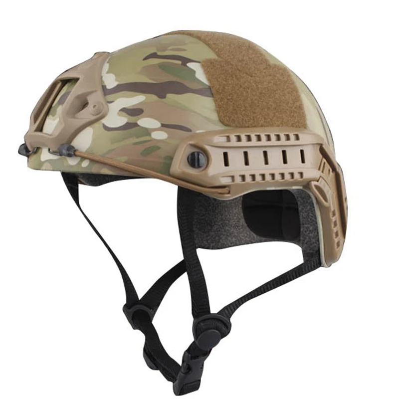 Army Multicam Military Airsoft Helmet Combat FAST Helmet MH TYPE Economy Version BK For Hunting Free Shipping