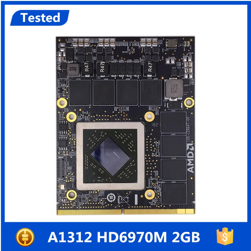

Sale HD6970m 2GB HD6970 VGA Video Card for Apple iMac 27" A1312 2G 2011 year 109-C29657-10 Graphics card replacement
