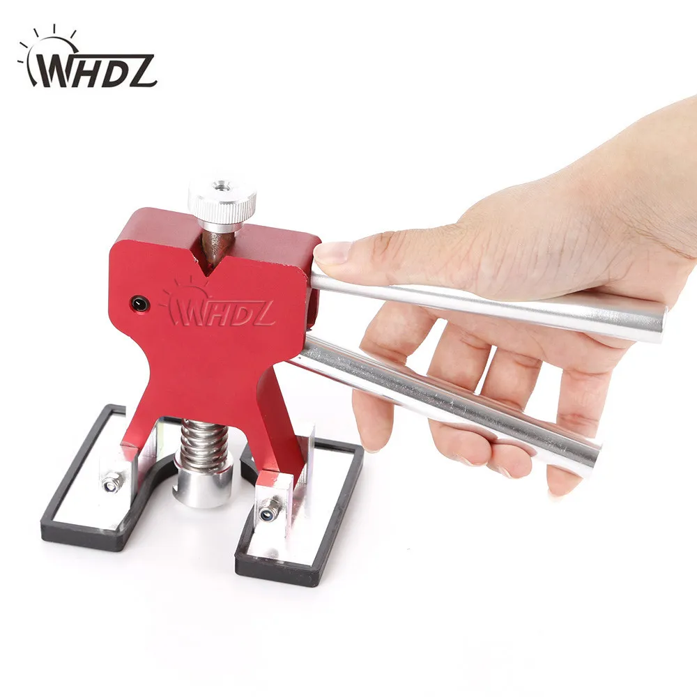 Auto Body Paintless Dent Removal Repair Tool Kits Glue Puller Dent Lifter with 5 Size Plastic PDR Glue Tabs PDR Dent Tabs (2)