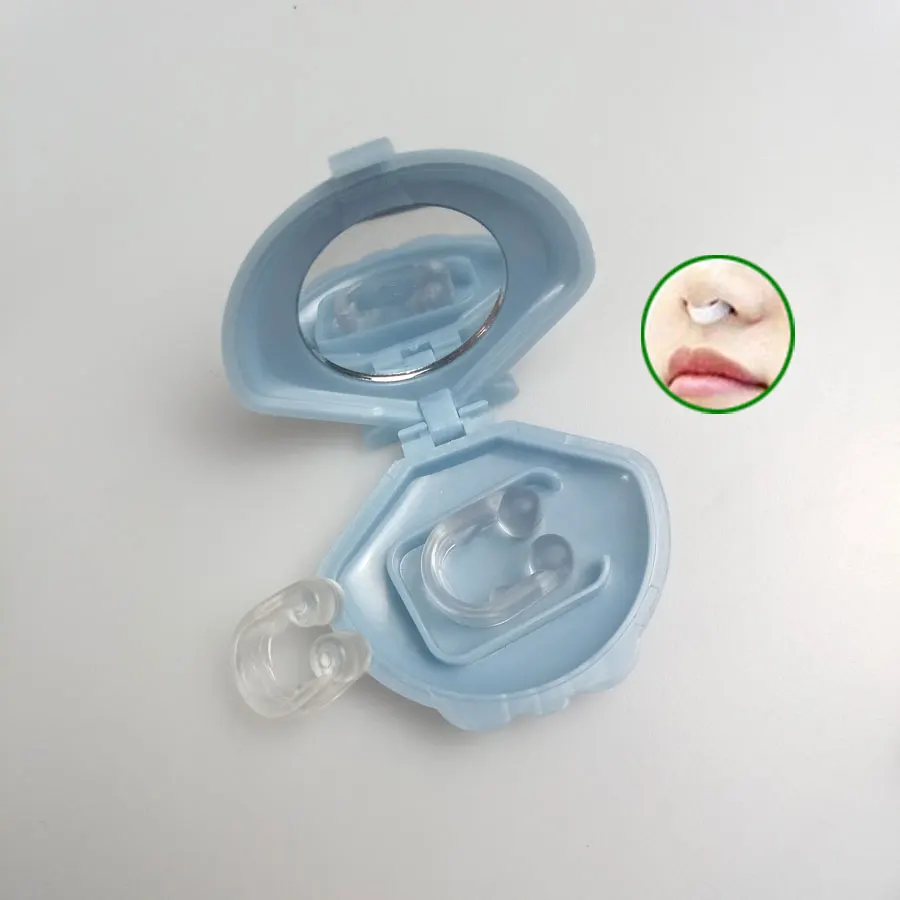 

1Pcs Anti-Snoring Device Relieve Snoring Nose Snore Stopping Breathing Apparatus Guard Sleeping Anti Snore Nose Clip Mini Snorin
