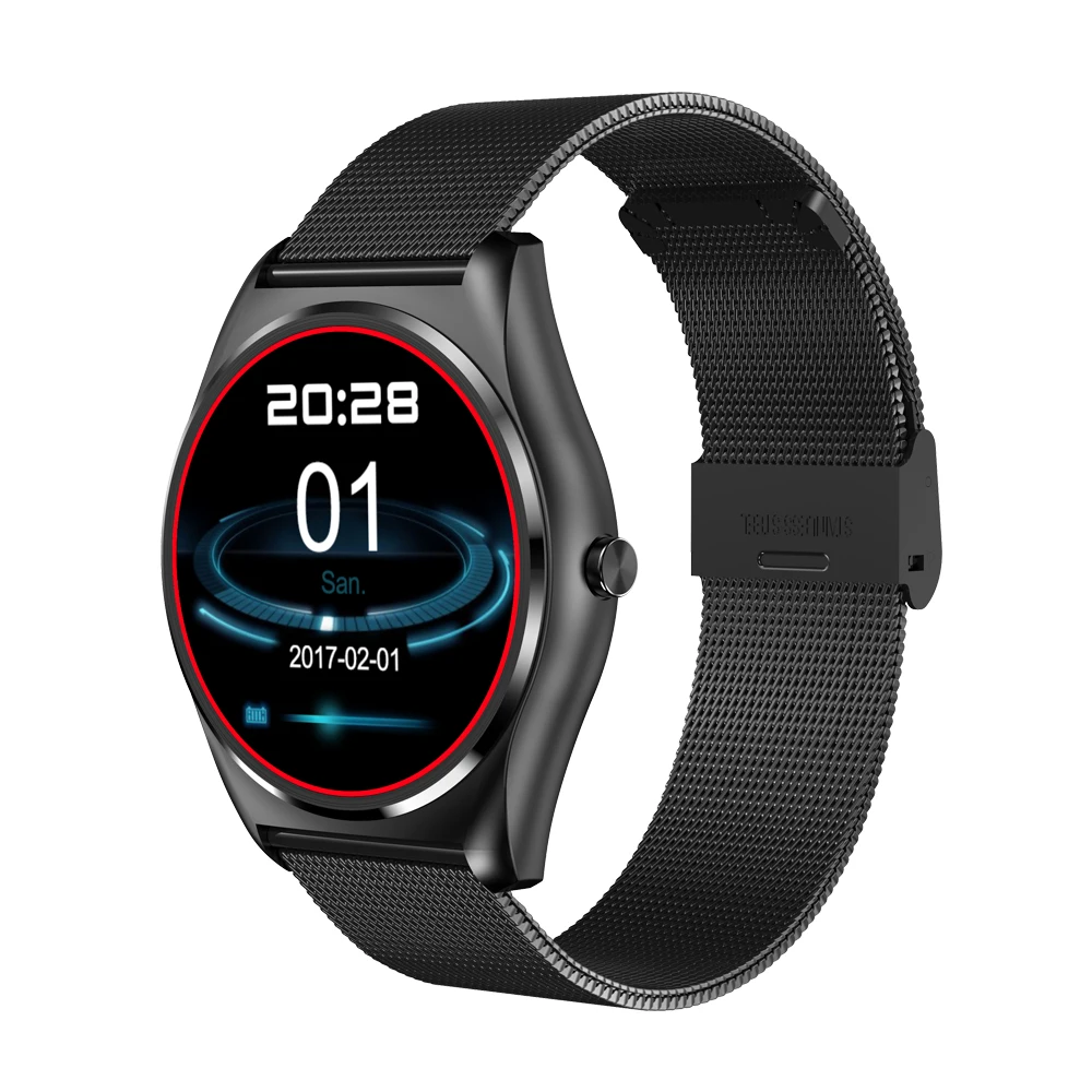 SMART LIFE smart HD font b watch b font heart rate food track long stand by