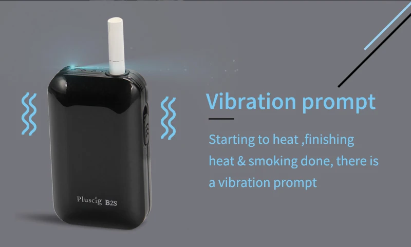 SMY Pluscig B2S E-cigTemp Control Vibrate Function 2900mAh Electronic Cigarette Battery Box Vape compatibility with iQOS (2pcs) SMY Pluscig B2S E-cigTemp Control Vibrate Function 2900mAh Electronic Cigarette Battery Box Vape compatibility with iQOS (2pcs)
