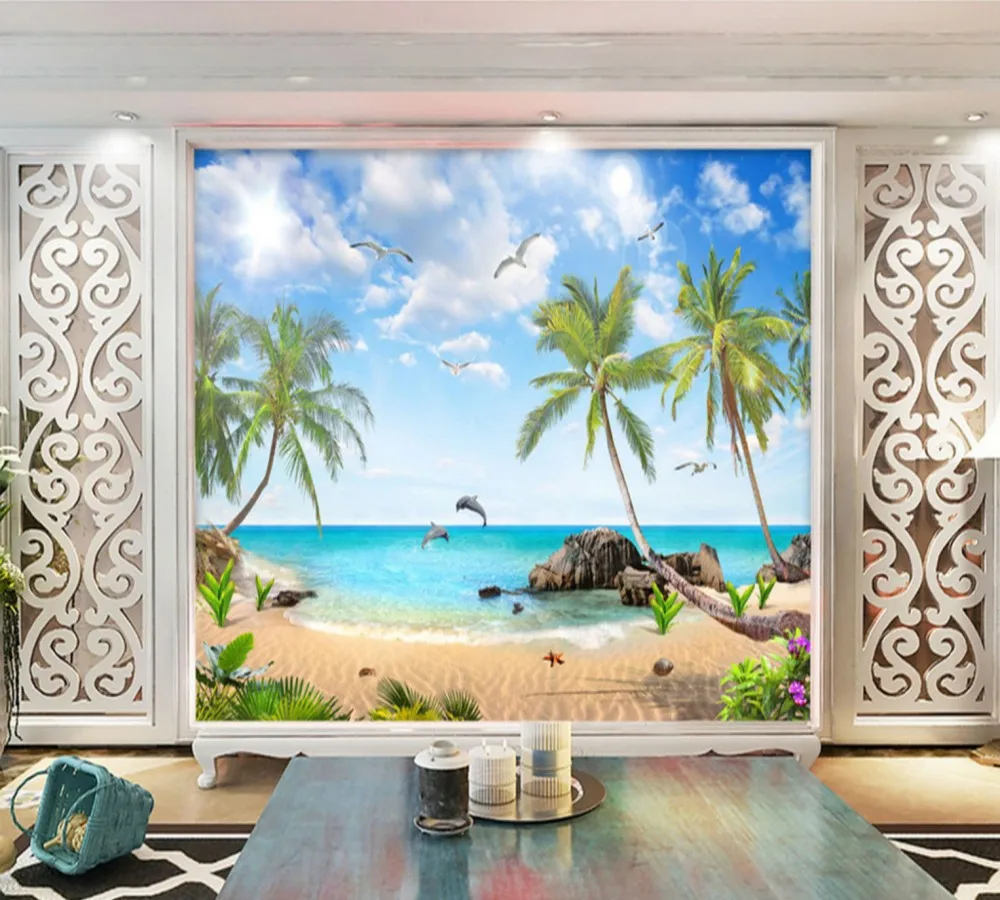 Coconut Tree Mural (5)