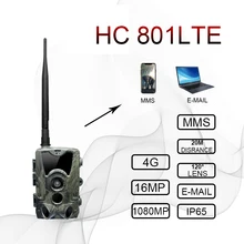 HC801LTE 4G охотничья камера 12MP 940nm ночное видение MMS GPRS фото ловушки камера охотник Cam Прямая поставка