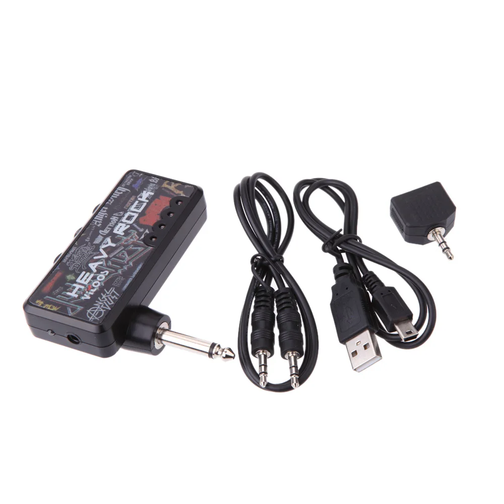 Hot Sale Portable Guitar Amplifier Electric Guitar Mini Headphone Amp Light weight Design Heavy Rock Compact