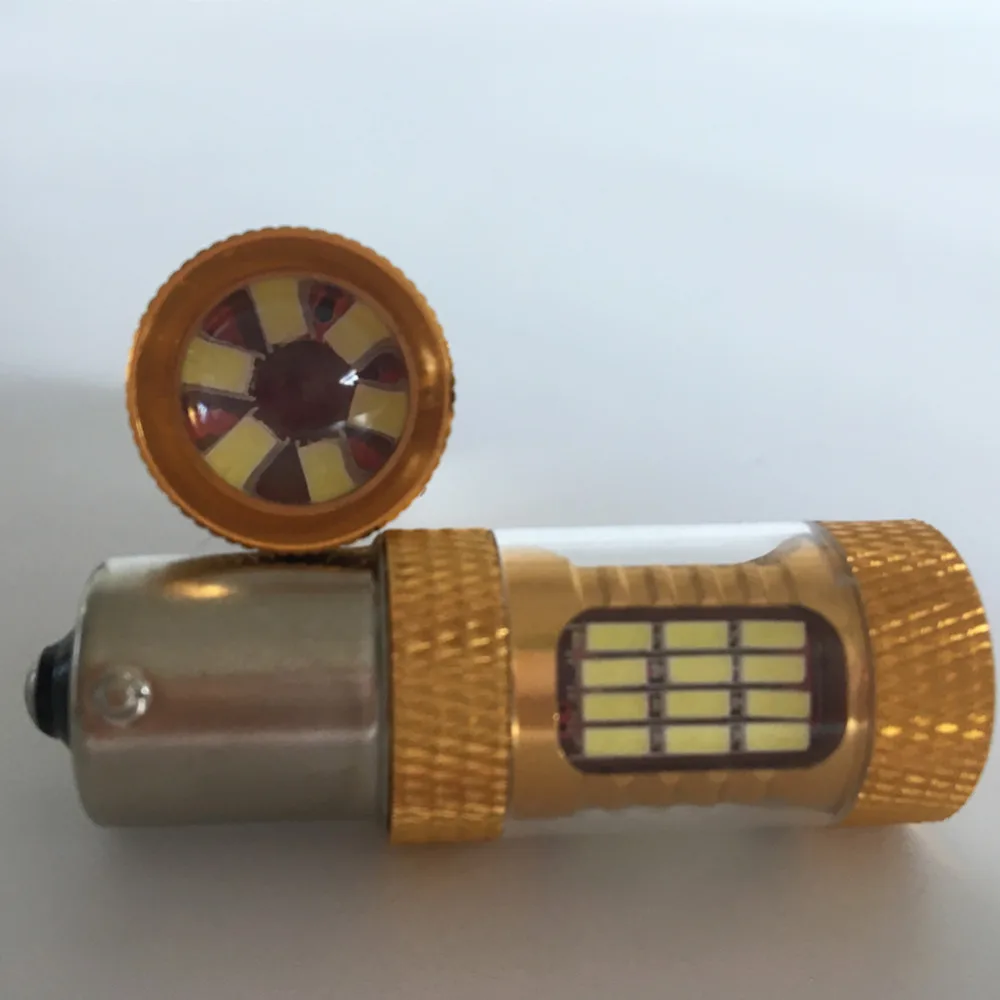 2 Шт 1157 светодиодный свет 4014 54 SMD авто резервный свет лампы светодиодный светильник