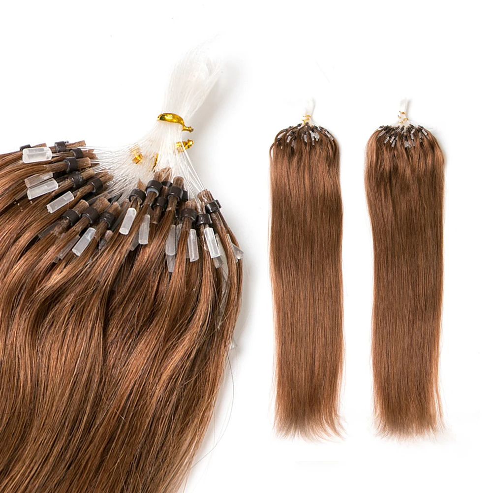 ETEREAUTY 26inch Women Long Straight Hairpiece Fish Line Human Hair