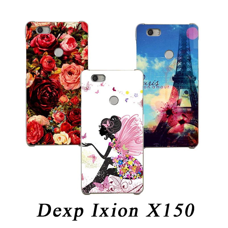 

New TPU SOFT Silicone Printed case For Dexp Ixion X150 Cover 5.0 Inch Patterns colored drawing Phone Covers For Dexp Ixion X150