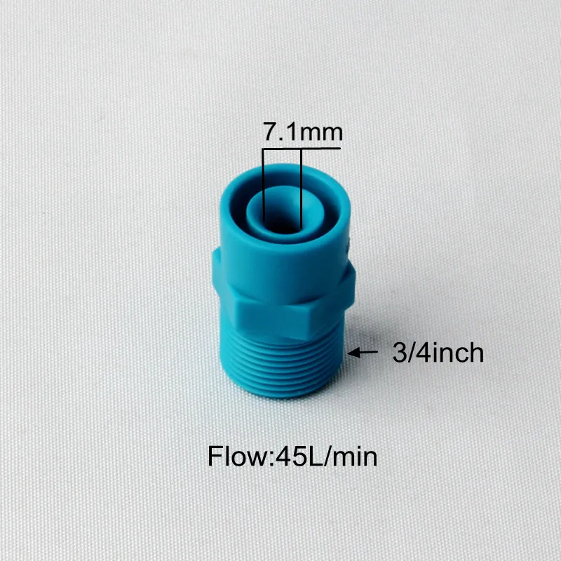 24 шт. 3/4 "1/2" 1 "пластик мужской нитки большой поток Desulfurization туман ликвидации спринклерной опрыскиватель стирка охлаждения очистки воздуха