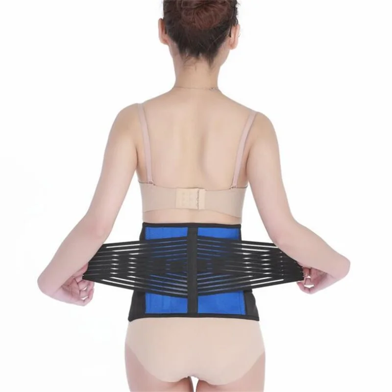 Women Back Support Belt Elastic Back Belt Men Posture Back Brace
