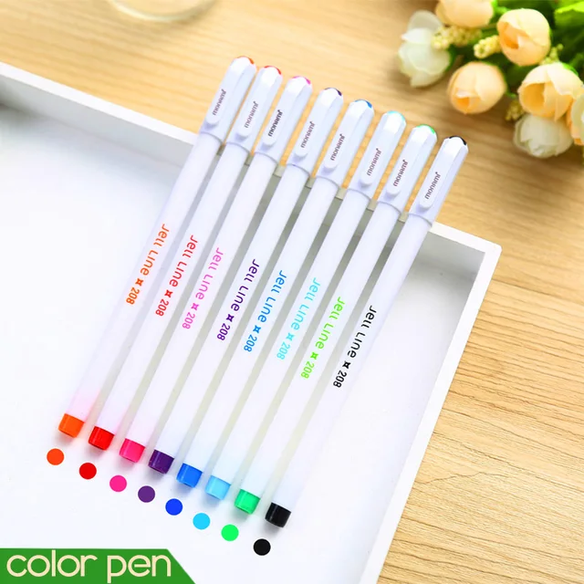 8 pcslot candy color gel pen cute pens canetas material escolar stationery papelaria school - Buy Candy By Color 8 pcslot candy color gel pen cute pens canetas material escolar stationery papelaria school - Buy Candy By Color