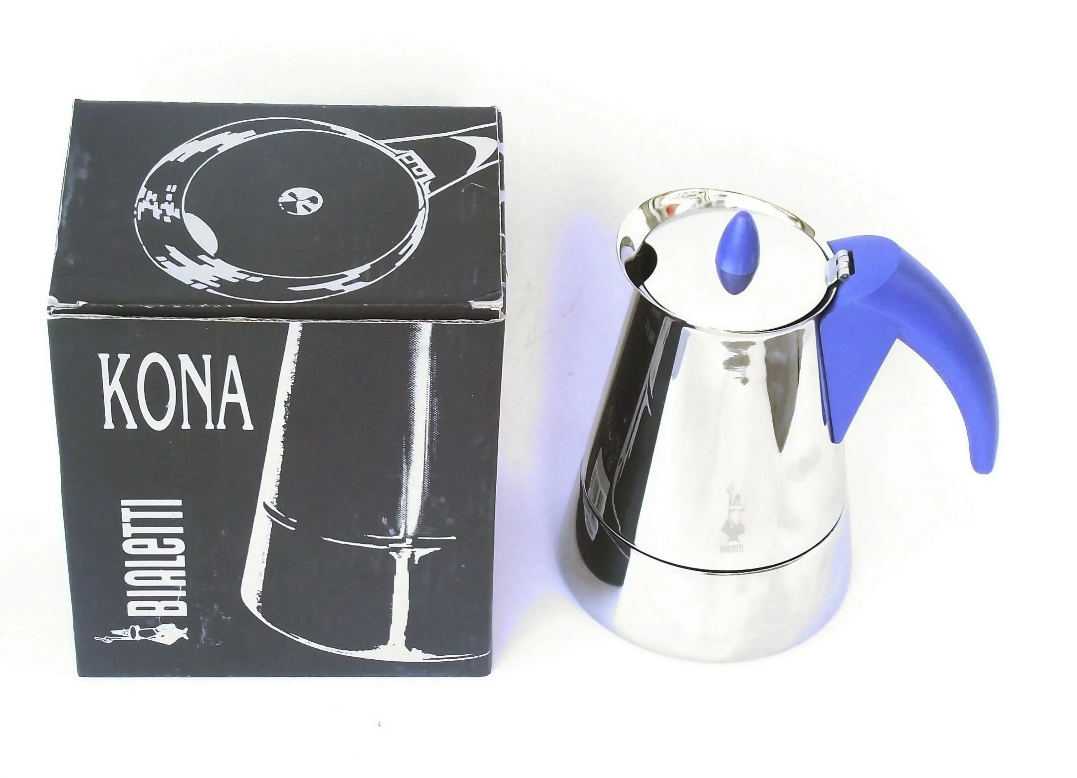 Bialetti,Stainless steel stove top 6 cup coffee maker espresso makerstove top coffee potssteel