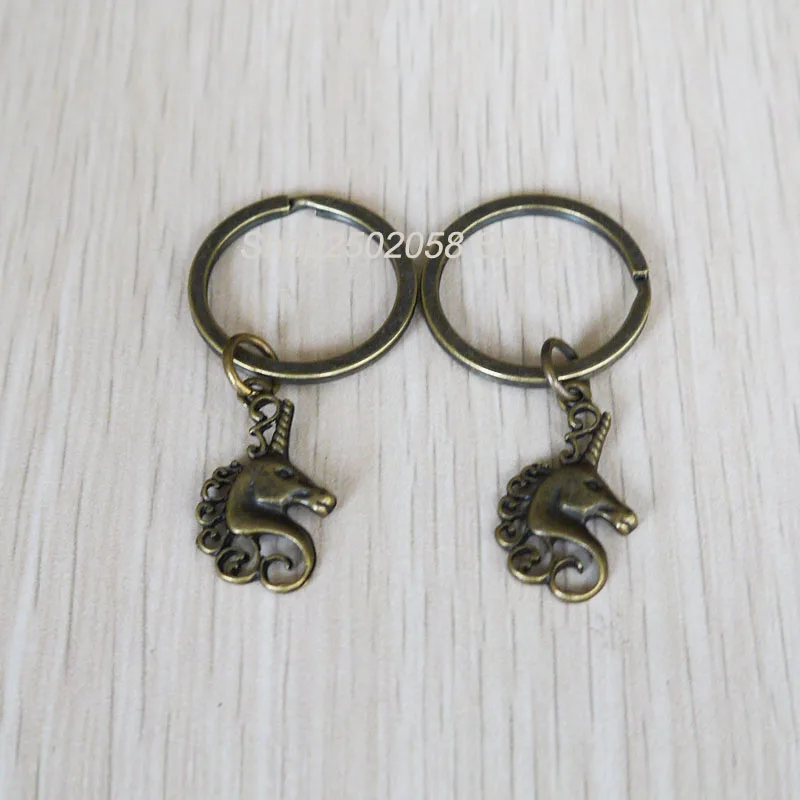 New 2pcs Retro KeyChain,C KeyRing, Protection key ring, Personalised