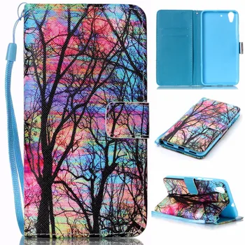 

For Huawei Y6 II cover case,50pcs/lot,3D painted relief TPU leather flip wallet case for Huawei Y6 II,card slot case for Y6II