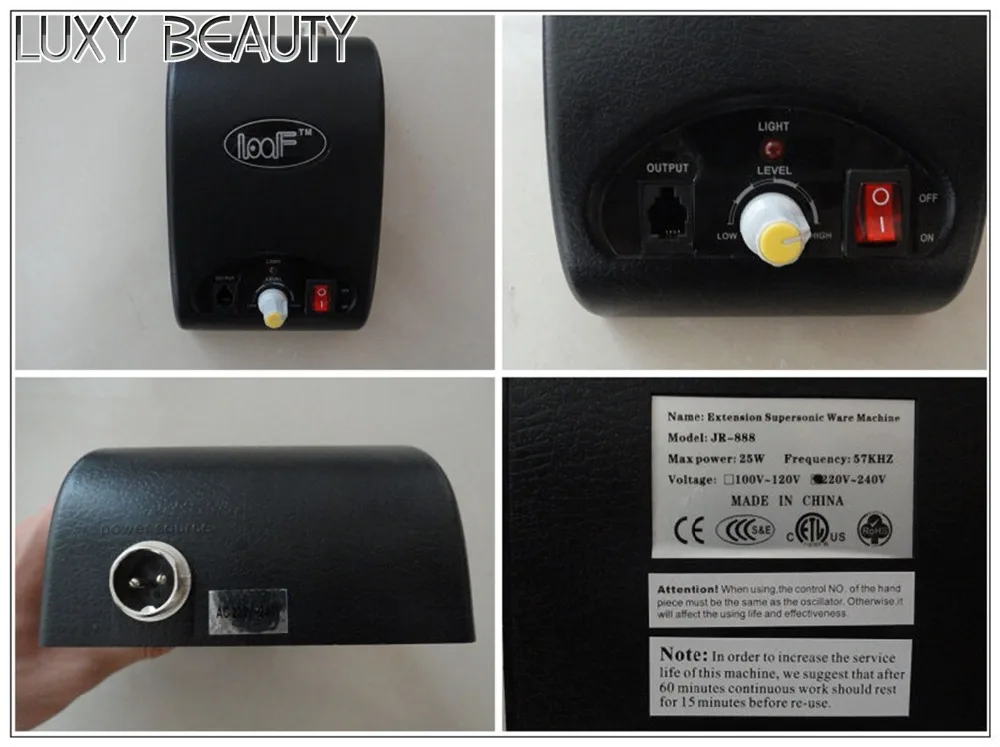 Hair Extension Machine Hair Iron Cold Fusion Iron Ultrasonic Hair Connector With New Design Keratin Fusion Hair Tools