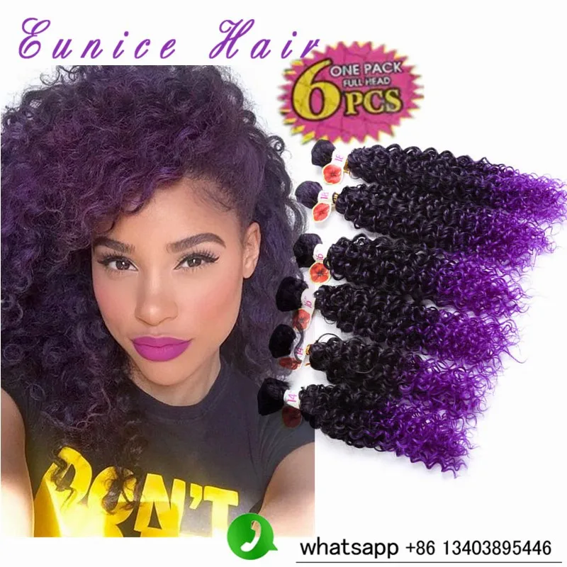 Brasileiro Kinky Curly Hair Bundles 14