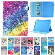 Чехол для планшета huawei Mediapad M3 Lite 10,1 BAH-W09 BAH-AL00 Единорог из искусственной кожи чехол для Медиа Pad M3 Lite 10+ стилус