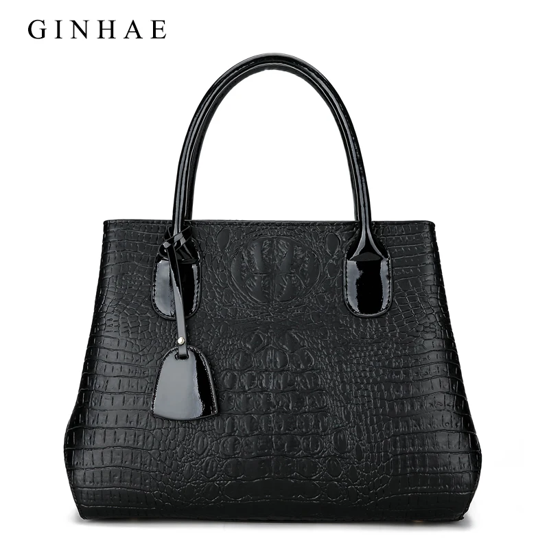 

Luxury Brand Women Bag 2017 Fashion Crocodile Tote Bags Women High Quality Pu Leather Large Capacity Shoulder Bags Messenger Sac