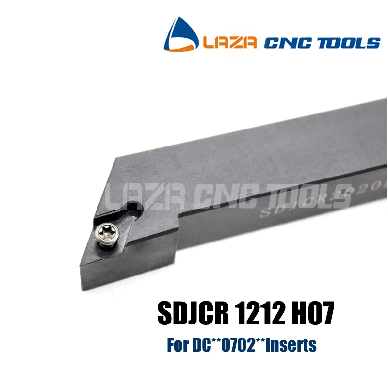 

SDJCR1212H07 SDJCL1212H07 SDJCR SDJCL Indexable External turning tool holder,93 Deg CNC Turning Cutter,Lathe cutting tool Holder