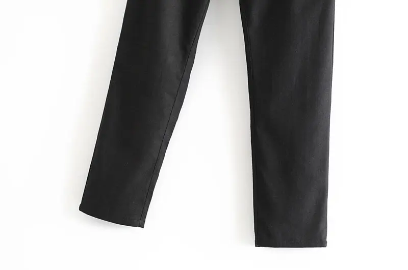 Увядшие с высокой талией однотонные прямые джинсы для мамы женские джинсы с высокой талией рваные джинсы для женщин в стиле бойфренд размера плюс