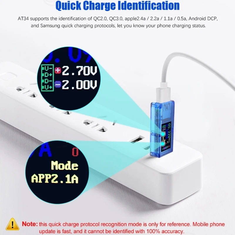 AT34 USB 3,0 цветной дисплей тестер ЖК-Вольтметр Амперметр Напряжение измеритель тока Горячая Распродажа