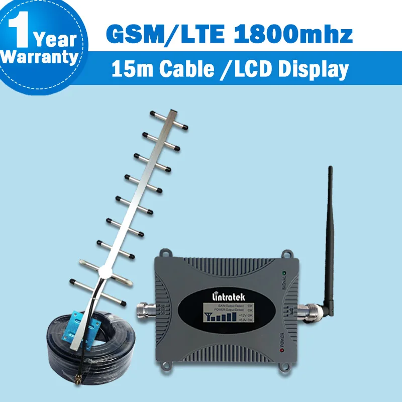 Lintratek 4G LTE 1800 DCS Signal Celular 4G