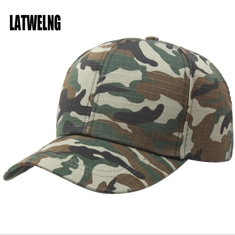 2017 Men Army Camo Cap Baseball Camouflage Hats Desert Hat Casual Bone