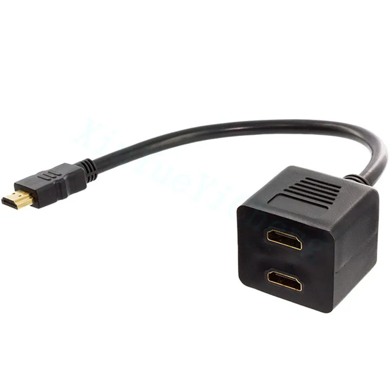 hdmi to hdmi 2 port input to 1 port output switch y splitter cord cable adapter in hdmi to hdmi 2 port input to 1 port output switch y splitter cord cable adapter in