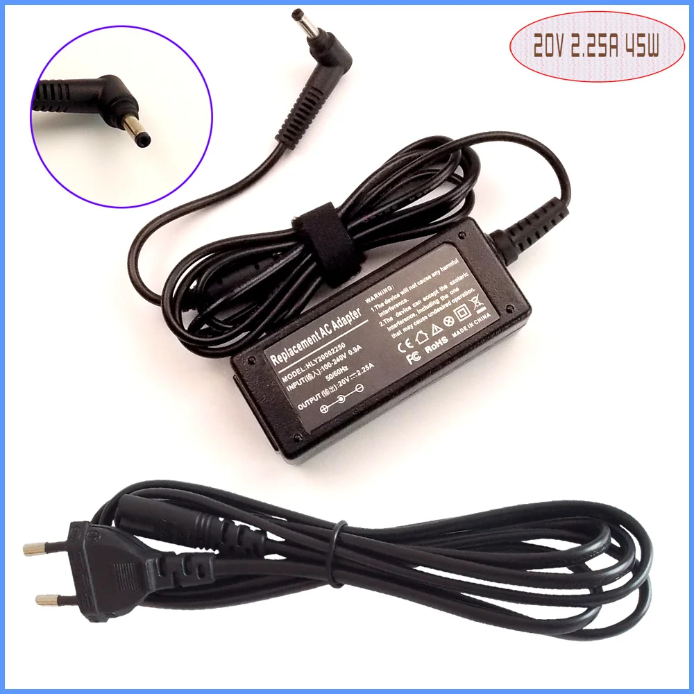 Зарядное устройство для ноутбука Lenovo IdeaPad 110-14IBR 80T6 320-15ABR 80XT 80XS 320-15IKB 80XN 20 в 2 25 А |