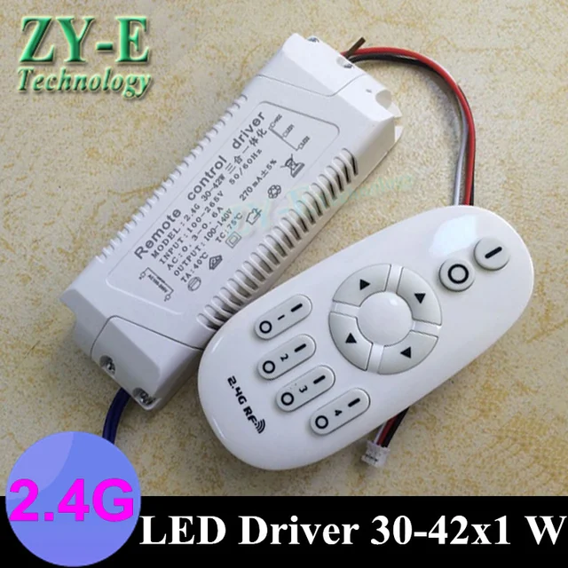 2set 42W 220v LED outside driver intelligent 2.4G Wireless RF Remote
