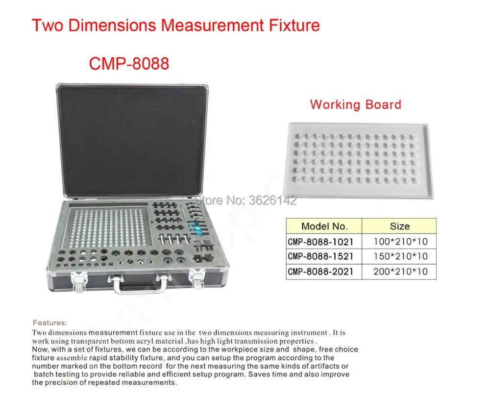 two dimensions measuring jig suit cmp-8088 charmitop-1